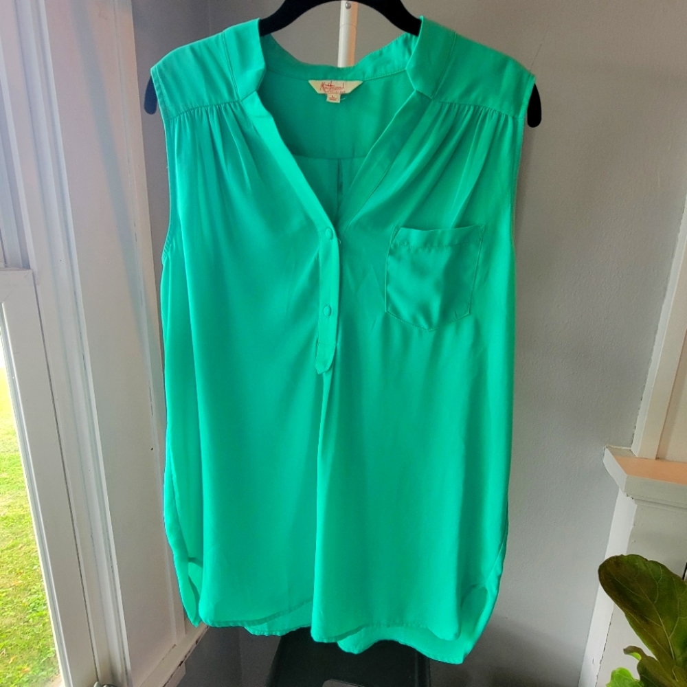 Modcloth sleeves tunic tank size large